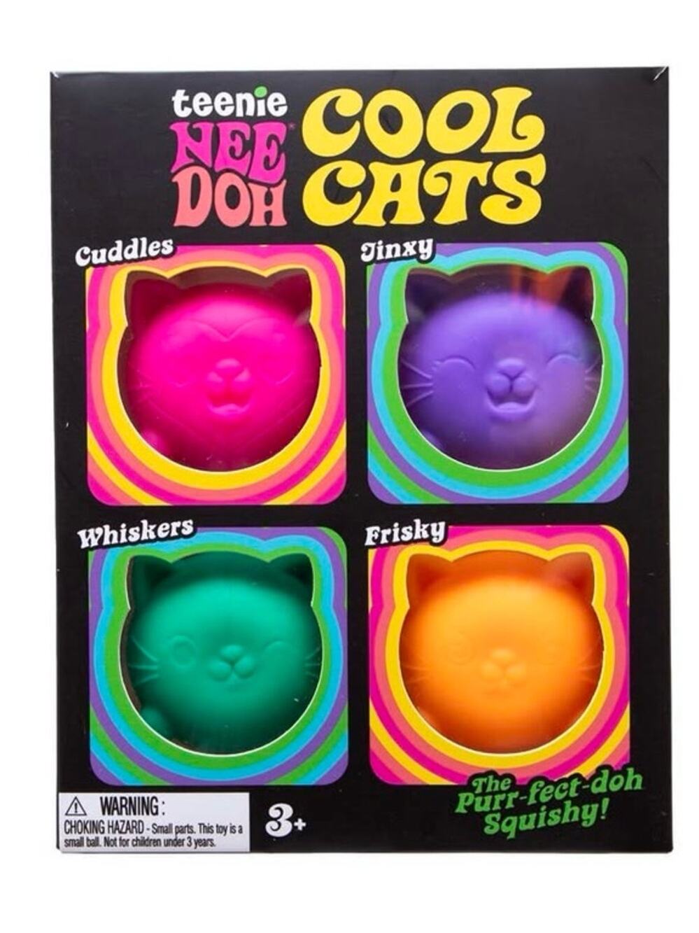 Teenie Needoh Cool Kittens | 4-Pack - NIB!